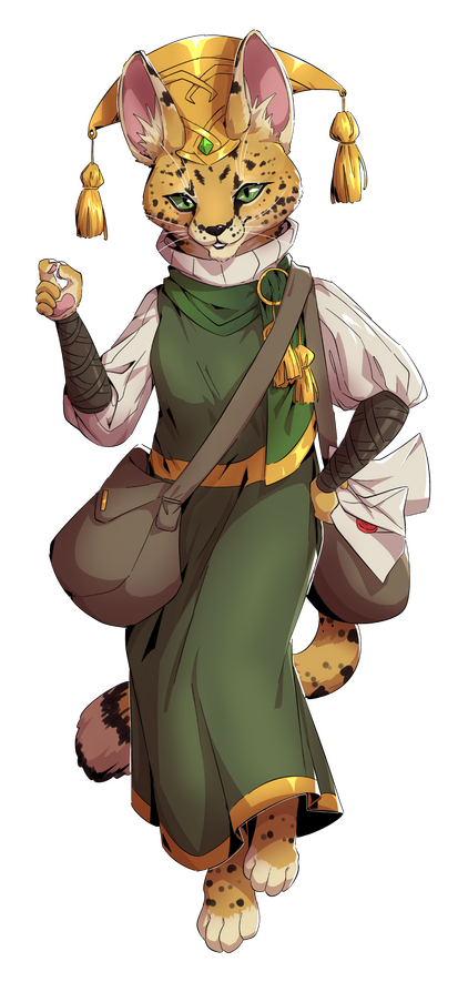 Single figure, full body, full canvas figure